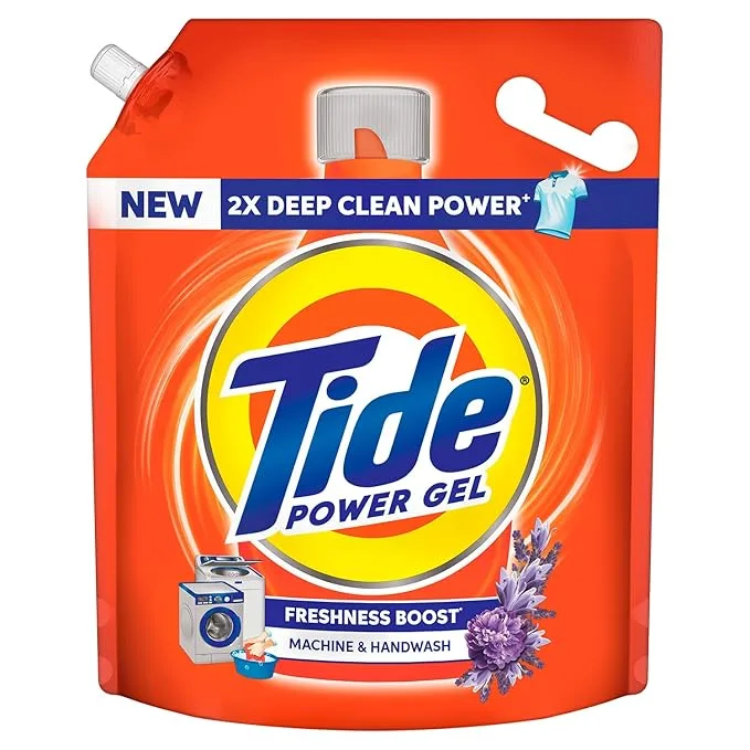 Tide Power Gel Liquid Detergent 3.2kg pack for top-load and front-load washing machines