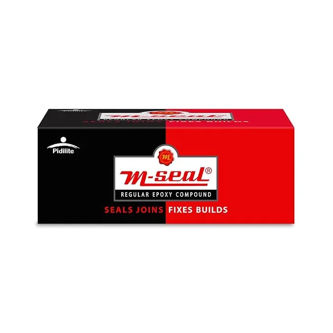 M-Seal Regular Epoxy Compound Putty Sealant Adhesive for Leakage, Bonding, Gap Filling & Repairing (1kg)