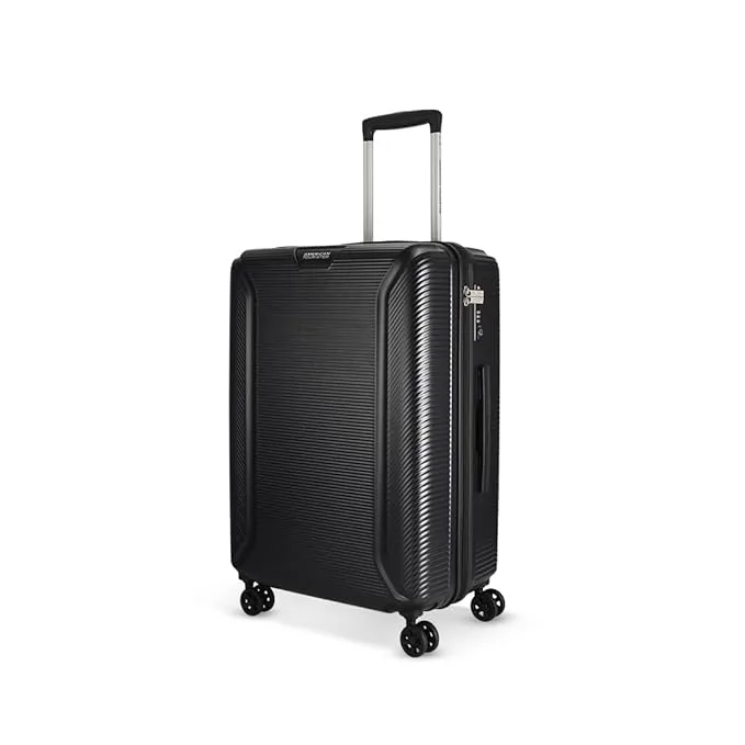 American Tourister Robotech 55 cm Hard Cabin Suitcase in Black