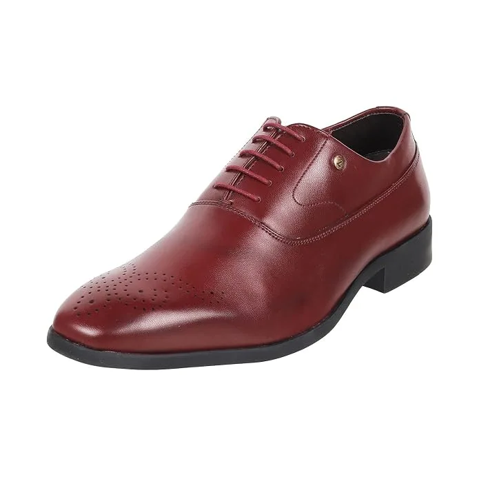 Metro Men Brogue Leather Shoes classic brogue style