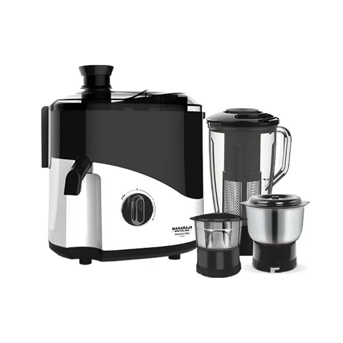 Maharaja Whiteline Odacio Pro Juicer Mixer Grinder With 3 Versatile Jars