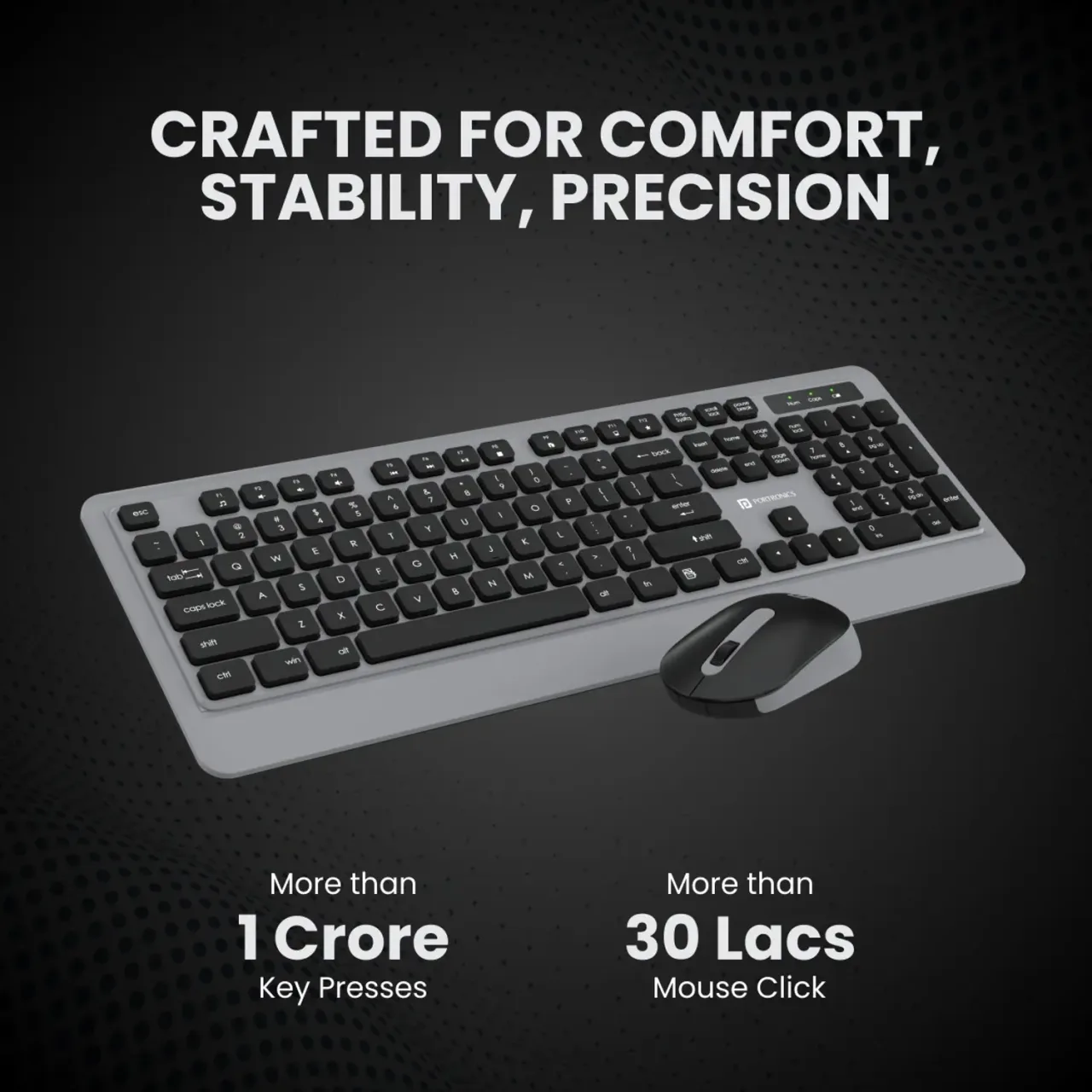 Portronics POR-1569 wireless Bluetooth keyboard product image from Flipkart