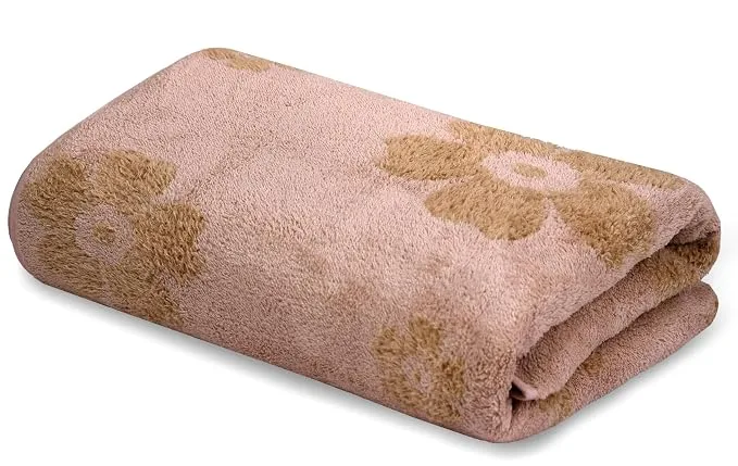 Cortina Jacquard 380 GSM Microfiber Bath Towel 70 x 140 cm Pastel