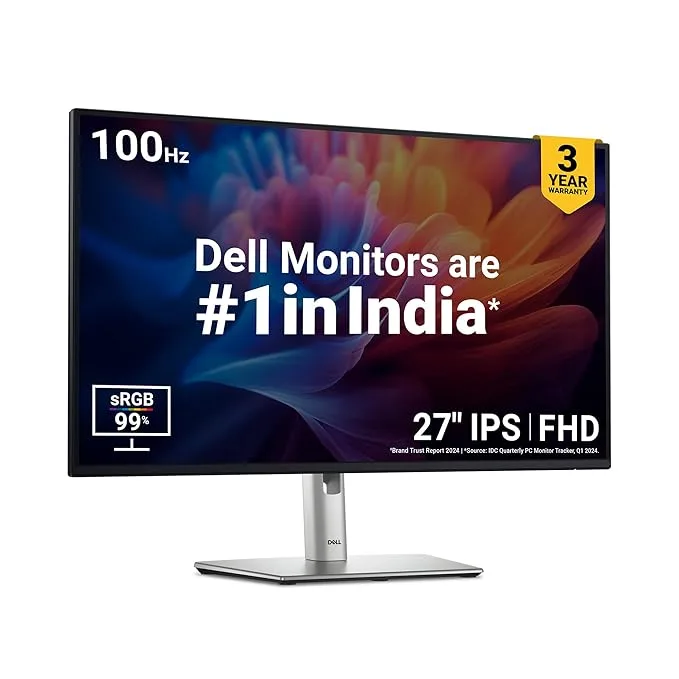 Dell P2725H 27 Inch FHD IPS Monitor