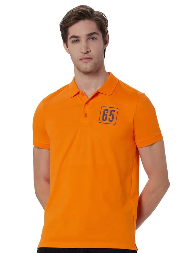 United Colors of Benetton Men's Regular Fit Polo Shirt in Navy