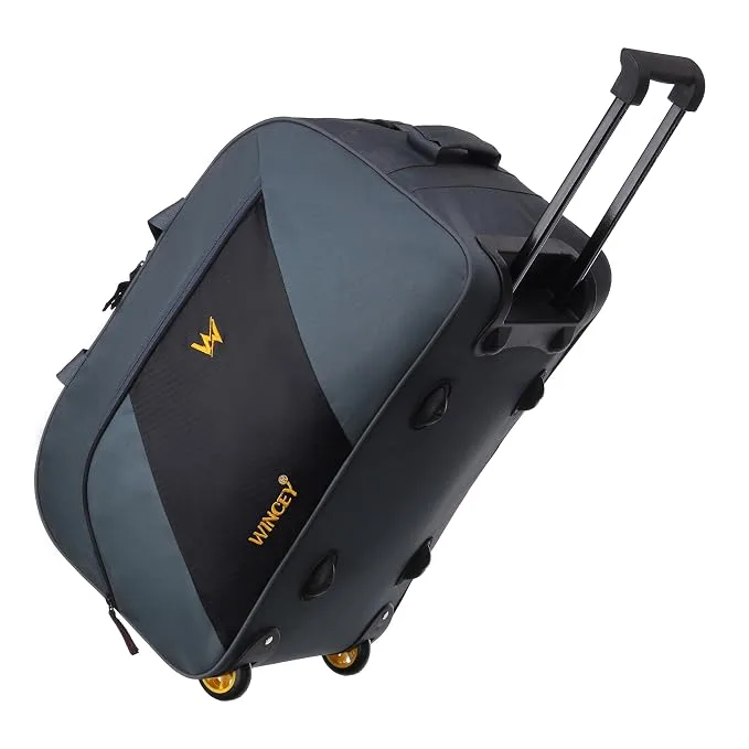 Wincey Strolley Duffel Bag 50Ltr in grey — wheeled travel duffel bag on Amazon