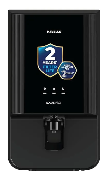 Havells Aquas Pro 7L RO+UV water purifier with copper, zinc and magnesium enrichment