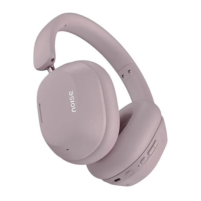 Noise Airwave Max 5 wireless over-ear headphones in Mauve Haze