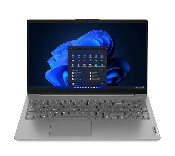 Lenovo V15 Laptop with Intel Core i3-1315U, 8GB DDR5 RAM, 512GB SSD in Iron Grey