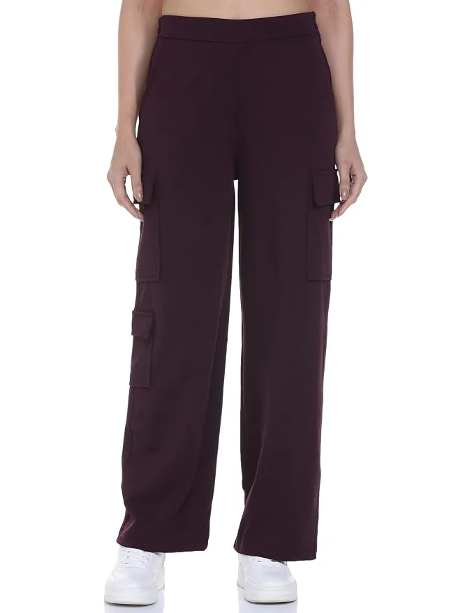 FYLTR women’s classic casual five-pocket cargo trousers in Cocoa Brown