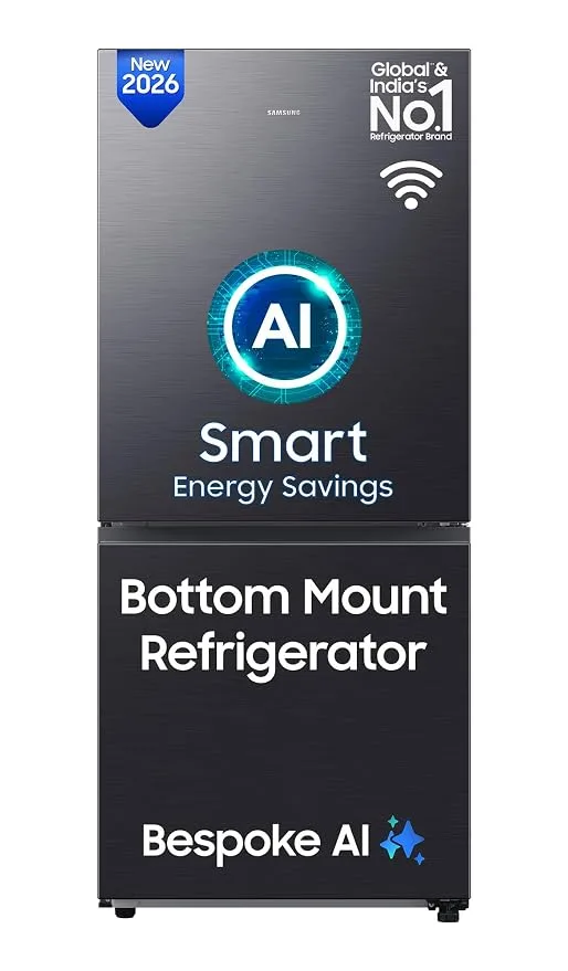 Samsung Smart Choice 458 L Bespoke AI Double Door Refrigerator