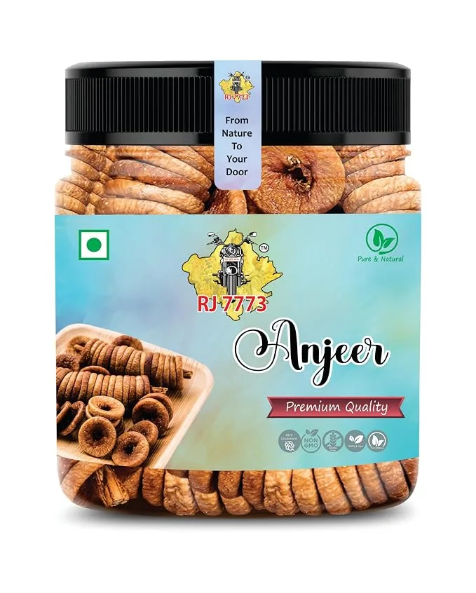 RJ 7773 Premium Anjeer 100% Pure & Natural Sun-Dried Figs 1 kg pack on Amazon
