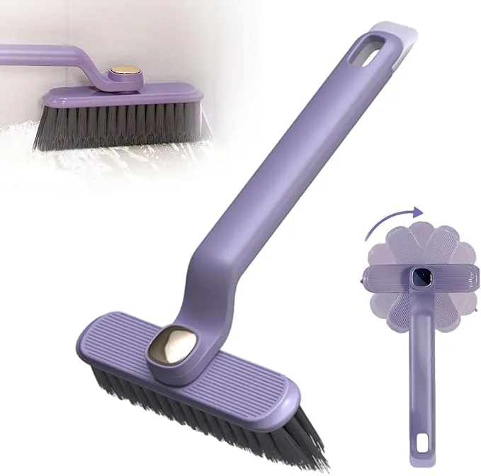 SHRIVYAA 360 Degree Multi-Function Bathroom Cleaning Brush