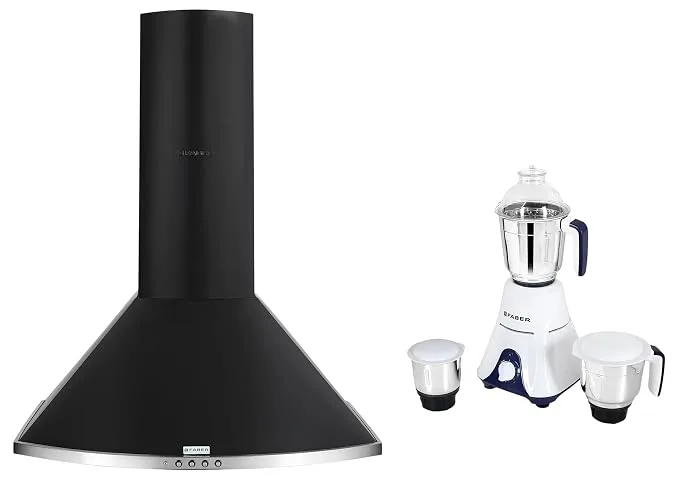 Faber 60 cm kitchen chimney and mixer grinder combo
