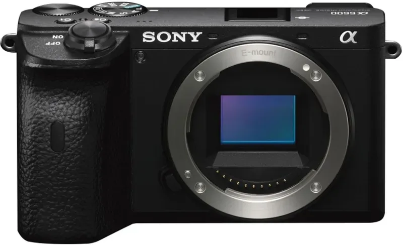Sony Alpha ILCE-6600 APS-C mirrorless camera body in black