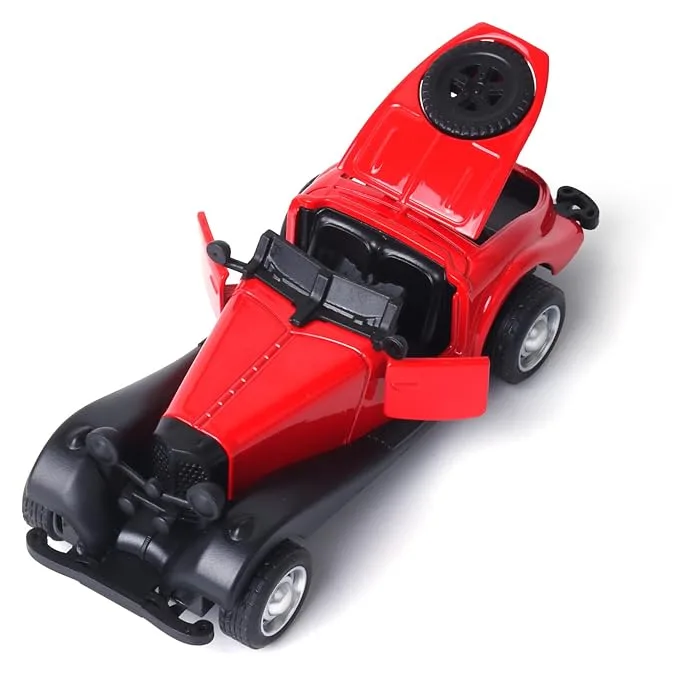 Frendo Metal Die-Cast Vintage Open-Top 1:37 scale collectible model car in red