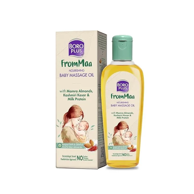 BOROPLUS FromMaa Nourishing Baby Massage Oil 200 ml bottle