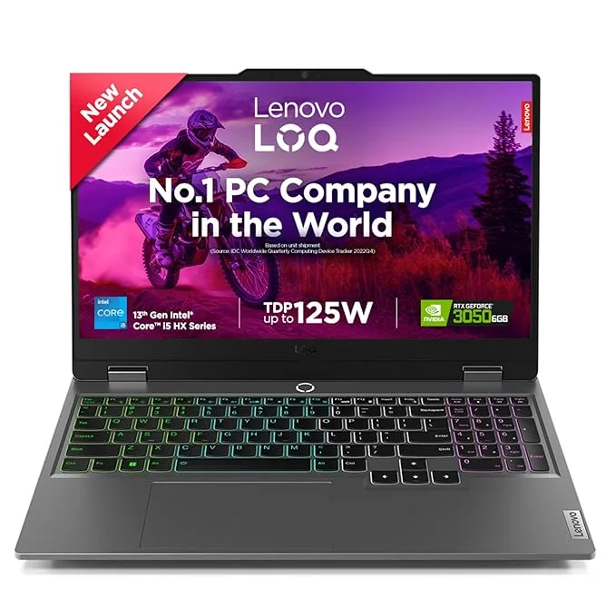 Lenovo LOQ Intel Core i5-13450HX RTX 3050 6GB Gaming Laptop