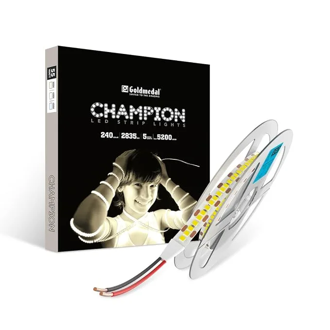 Amazon India: Goldmedal Champion 55W LED Strip Light for ₹669 (claimed 66% off)