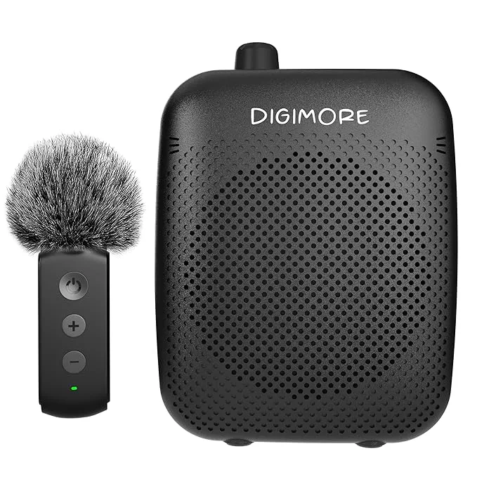 DIGIMORE 10W Voice Amplifier with Collar Mic for Teachers, product photo