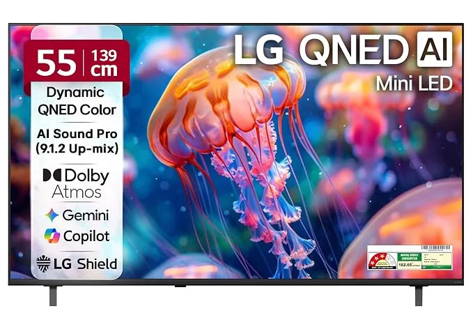LG 55-inch QNED Mini LED 4K Smart TV 55QNED65BLA