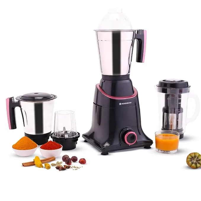 Wonderchef Select Mixer Grinder 750W with 4 jars on Amazon.in