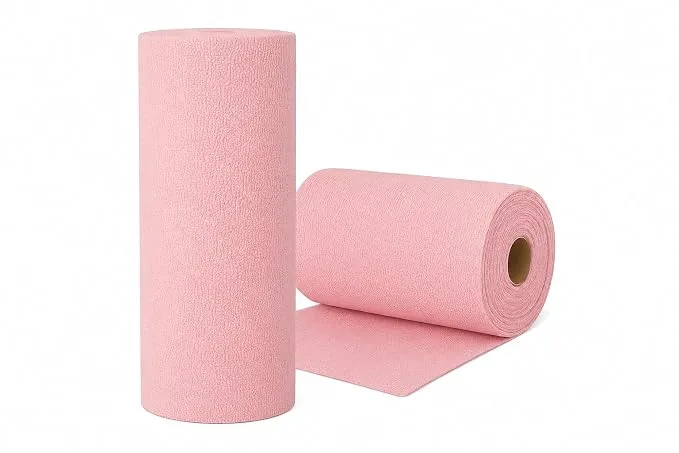 MIVON Microfiber Cleaning Cloth Roll 20 Pack Pink