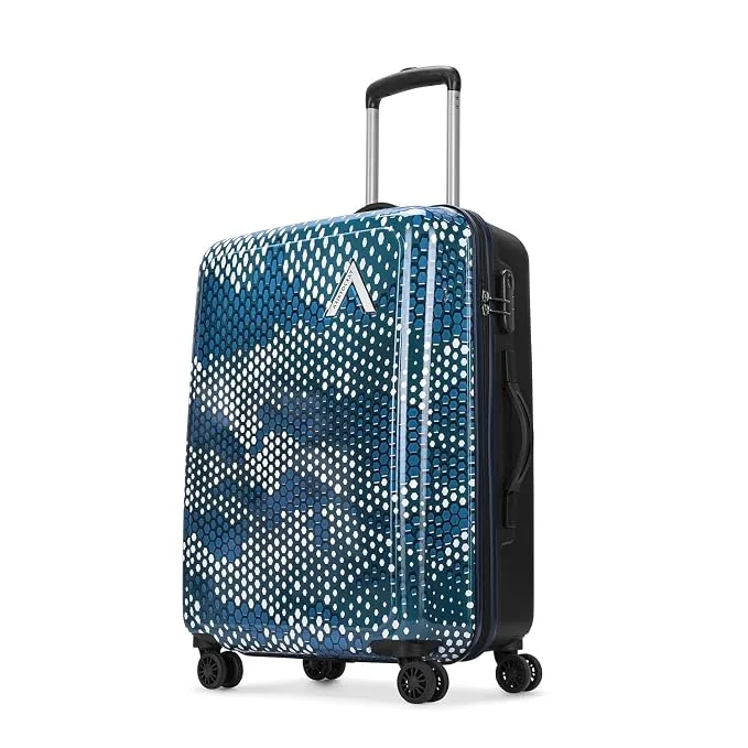 Aristocrat Medium Combat Check-in Trolley Bag 63 Cm Blue