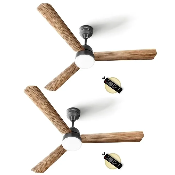 LONGWAY Luminair Max 1200 mm BLDC Ceiling Fan Pack of 2