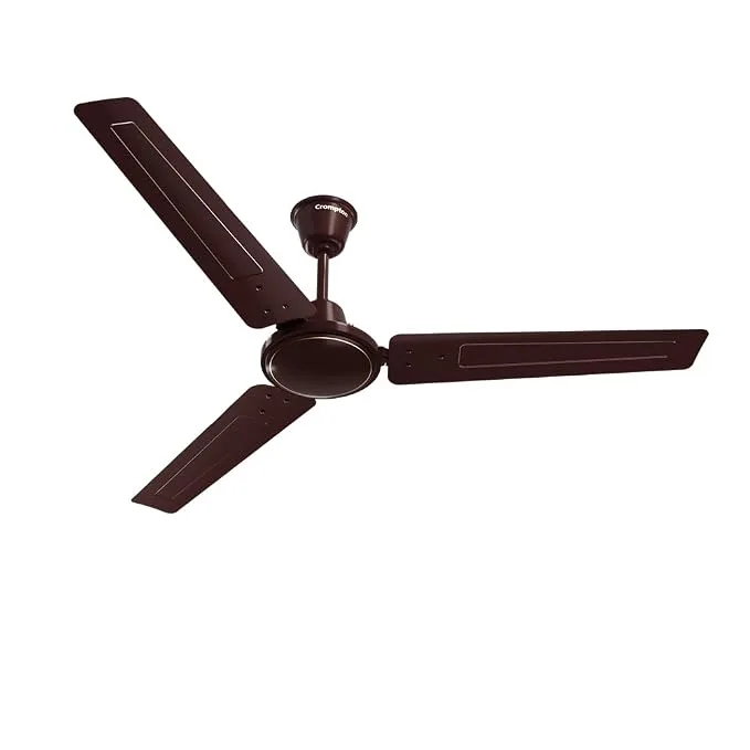 Crompton Surebreeze Sea Sapphira 1200 mm Ceiling Fan in Lustre Brown