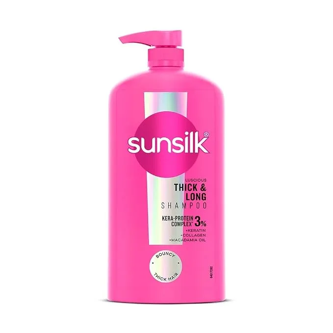 Sunsilk Luscious Thick & Long Shampoo 1L bottle